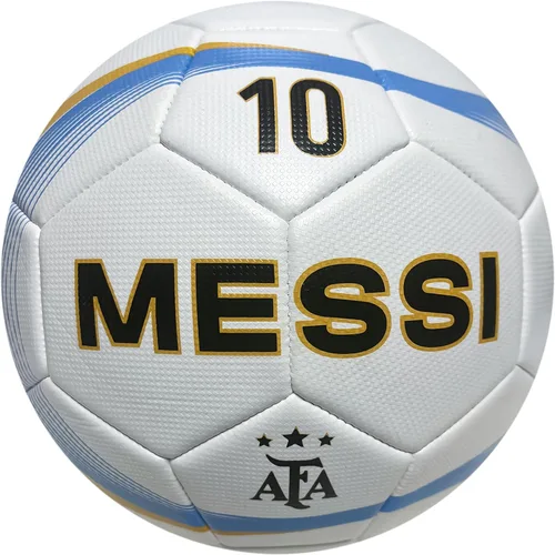 Icon Sports Balón de fútbol de la Asociación Argentina de Fútbol con licencia Messi-Blanco