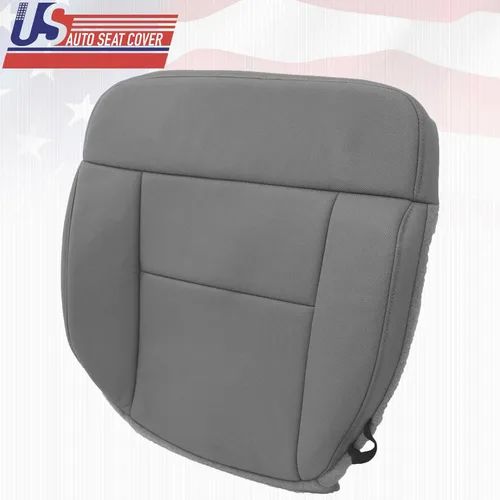Miniatura 5 de 2007 para Ford F150 Lariat Driver Side Bottom Funda de asiento de tela de repuesto gris pedernal