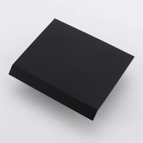 Miniatura 8 de sumerain Grifo de bañera de montaje en pared negro con boquilla de bañera en cascada manija única con válvula áspera de alto flujo Negro mate