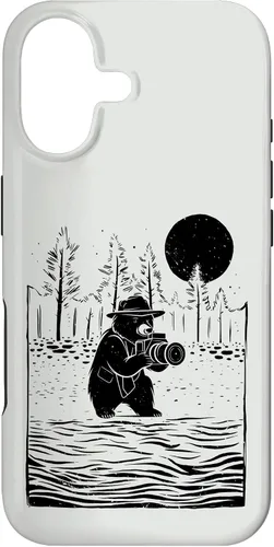 Miniatura 32 de Funda para iPhone 12/12 Pro Bears Paisajista Fotógrafo de Vida Silvestre Naturaleza