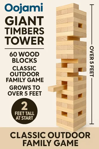 Miniatura 2 de Madera Gigante con funda de transporte Tumbling