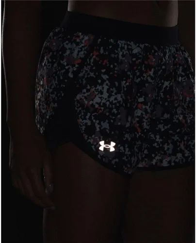 Miniatura 5 de Under Armour Fly By 2.0 - Pantalones cortos estampados de correr para mujer