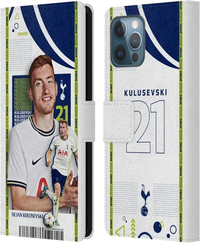 Miniatura 54 de Head Case Designs Officially Licensed Tottenham Hotspur F.C. Cristian Romero 2022/23 First Team Leather Wallet Case Compatible with Apple iPhone 11