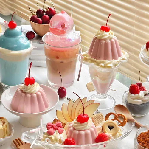Miniatura 4 de Molde de silicona para pudín, bandeja antiadherente para hacer postres de gelatina de 6 cavidades, molde de natillas para pastel de mousse, juego