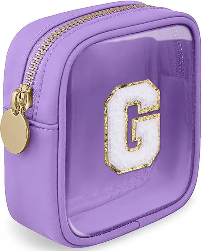 Miniatura 141 de Bolsa de Maquillaje Transparente Pequeña Bolsa de Cosméticos Bolsa de Viaje de Artículos de Aseo Bolsa Transparente con Cremallera Bolso Organizador