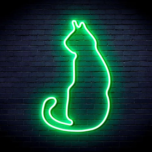 Miniatura 16 de ADVPRO Cat Flex Silicone LED Neon Sign - Blue - st16s32-fnu0083-b