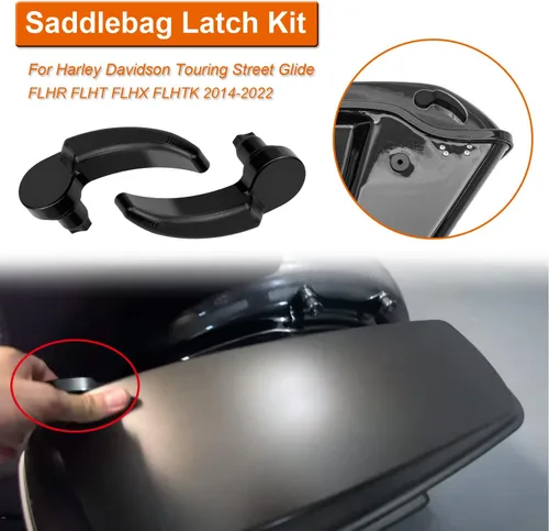 Miniatura 2 de Levantadores de tapa de alforja para Harley Davidson Touring Street Glide FLHR FLHT FLHX FLHTK 2014-2022