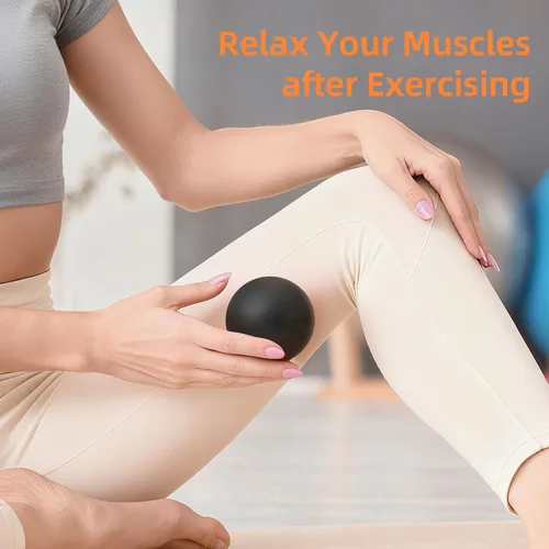 Miniatura 3 de Pelotas de lacrosse para masaje para liberación miofascial, terapia de puntos de activación y terapia de yoga, pelota de masaje para los pies