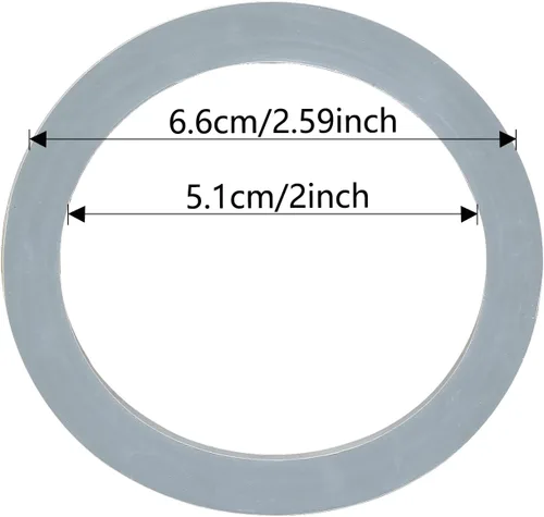 Miniatura 2 de BokWin 2 juntas de junta tórica para licuadora, anillos de junta tórica de sellado de goma para modelos Oster y Osterizer Blender