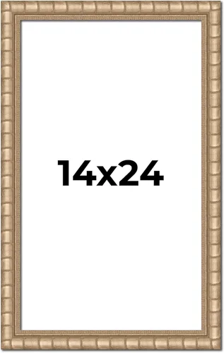 Miniatura 102 de Marco de fotos de madera maciza plateada de 32 x 32 pulgadas de ancho de 1.5 pulgadas Profundidad del marco interior de 0.5 pulgadas Marco