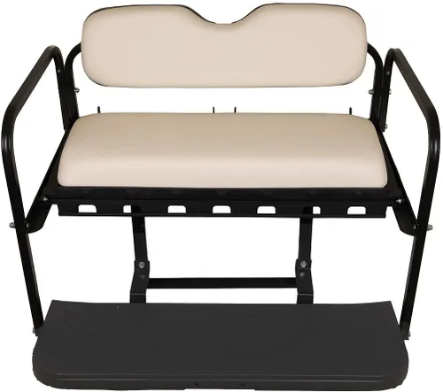 Miniatura 3 de Mach3 Yamaha G19 / G22 Kit de asiento trasero abatible para carrito de golf Blanco