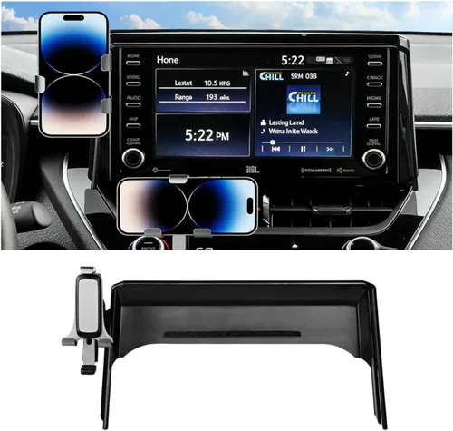 Miniatura 25 de Autorder Soporte de teléfono para automóvil para Accesorios Toyota RAV4 2019-2025 Montaje de Teléfono pantalla de 7/8 pulgadas Soportes de teléfono