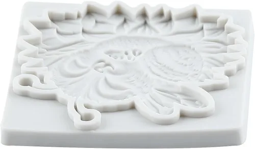 Miniatura 4 de Lingzhi Molde de silicona para fondant de abejorros para decoración de pasteles, decoración de cupcakes, chocolate, caramelo, azúcar, goma de Gris