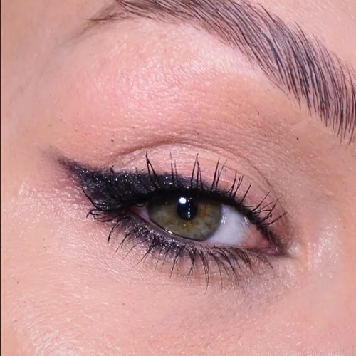 Miniatura 2 de Sandstone Scandinavia Lápiz delineador de ojos metálico hipoalergénico impermeable – Negro – Sin fragancia, vegano – Delineador de ojos a prueba