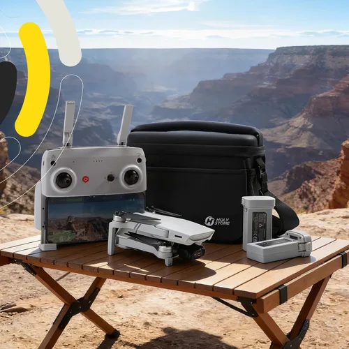 Miniatura 8 de Holy Stone Drones con cámara para adultos 4K, fotos de 48MP 8K, video 4K/30FPS, cardán de 3 ejes, retorno automático GPS, transmisión de 6.2 mi 5.8