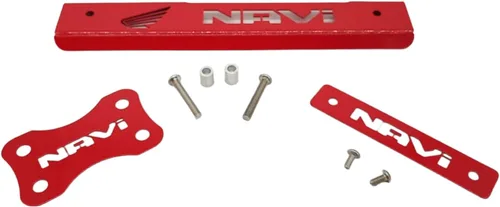 Miniatura 7 de Kit de carenado deportivo de motocicleta (3 piezas) para Honda Navi (negro)