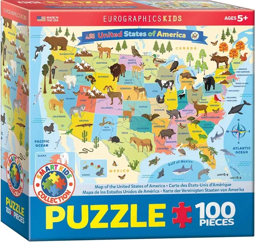 Miniatura 44 de EuroGraphics - Rompecabezas Pandas rojos