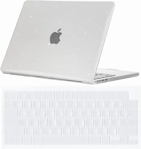 Miniatura 29 de Se7enline Compatible con MacBook Air 2025 2024 2023 de 15 pulgadas M4 M3 M2 Funda rígida para laptop Mac Air de 15.3 pulgadas M4 M3 M2 Chip
