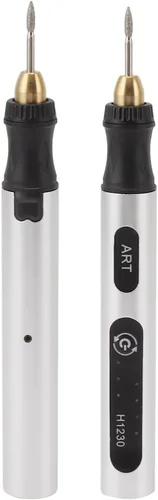 Miniatura 7 de Mini herramienta giratoria inalámbrica, 3 velocidades 4.2V recargable kit de herramientas rotativas eléctricas con accesorios, juego de amoladora