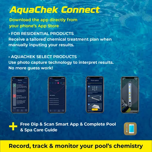 Miniatura 6 de Tiras de prueba para piscina/spa AquaChek, Blanco