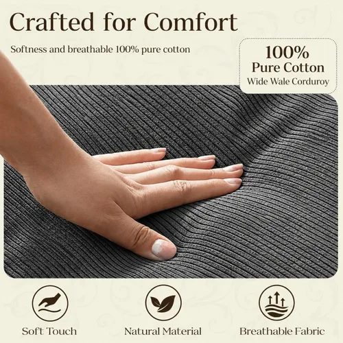 Miniatura 3 de WOWMAX - Almohada triangular para lectura; almohada grande para cabecera y respaldo; almohada en forma de cuña para soporte y posicionamiento