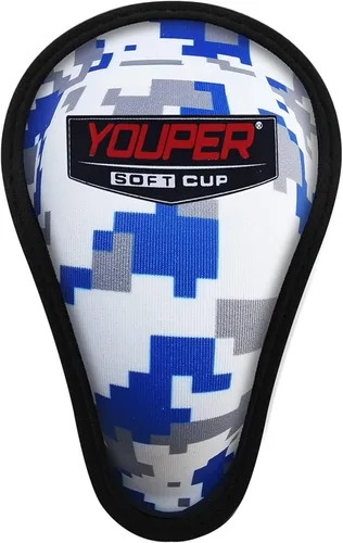 Miniatura 4 de Youper Youth Elite - Pantalones cortos acolchados deslizantes de béisbol con copa atlética suave Negro