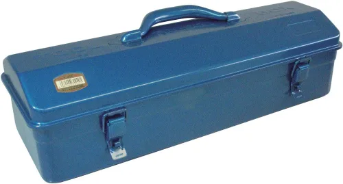 Caja de herramientas portátil TRUSCO Y-455-B Mountain, 18.7 x 68.1 x 70.9 pulgadas (473 x 173 x 177.5 mm), Azul