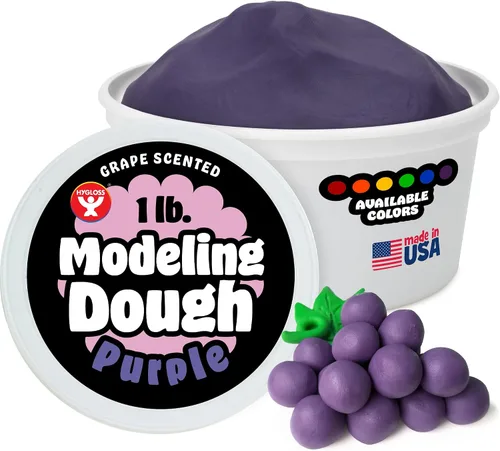 Miniatura 26 de Hygloss Masa de Modelado para Jugar para Niños – Masa Sensorial Segura y No Tóxica para Artes y Manualidades – Tubo de 1 lb – Arcilla de Jugar