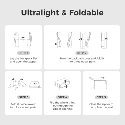 Miniatura 6 de pack all Mochila con cordón, bolsa de gimnasio deportiva resistente al agua, bolsa de entrenamiento ligera con bolsillo impermeable con cremallera