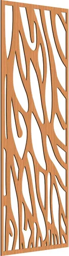 Miniatura 33 de 9 3/8"W x 24 3/8"H x 1/4"T Bristol Decorativos Paneles de Pared de Madera Calado, Cereza