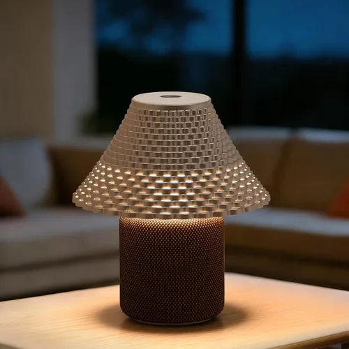 Lámpara de mesita de noche con máquina de ruido blanco, 10 sonidos relajantes, sensor de control de gestos y luz nocturna regulable, temporizador de