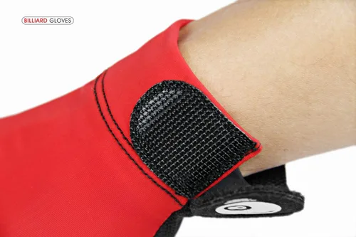 Miniatura 4 de Guantes de billar para hombres y mujeres, guantes de billar para mano izquierda/derecha, guantes de secado rápido de 3 dedos, ideales para tiradores