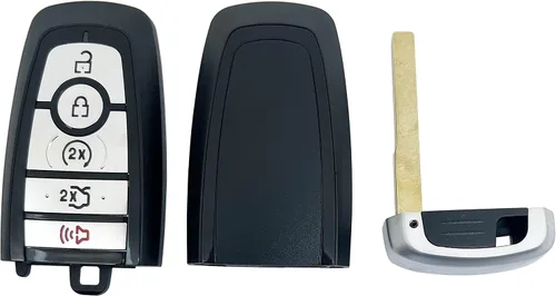 Miniatura 6 de Carcasa de llavero inteligente de 5 botones para Ford F150/F-150 F250/F-250 F350 F450 2017 2018 2019 2020 2021 2022 Reemplazo de carcasa de llave