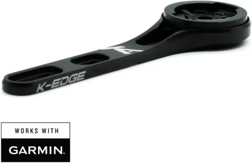 Miniatura 3 de K-Edge Soporte para manillar de computadora de bicicleta de tubo superior para dispositivos GPS Garmin Negro accesorios