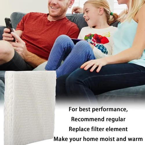 Miniatura 6 de HIFROM 1 paquete de filtros de mecha de humidificador de repuesto para filtro de panel de agua P110-1045 compatible con portador HUMCCSBP2212