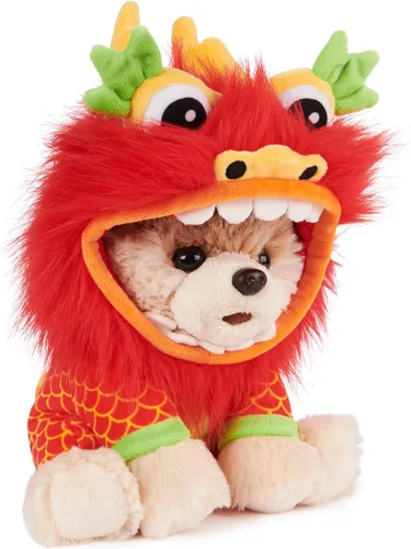 Miniatura 2 de GUND Boo, El perro más lindo del mundo con gorro parisino de peluche, muñeco de perro pomerania para edades de 1 año en adelante, 9 pulgadas