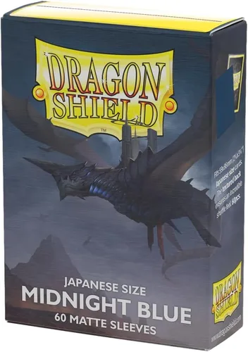 Miniatura 6 de Dragon Shield Fundas Mate de Tamaño Japonés para Tarjetas 60 Unidades - Fundas TCG Premium Lisas y Resistentes - Compatibles con Yu-Gi-Oh, NEGRO