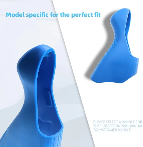 Miniatura 3 de Palancas de freno de bicicleta, capó compatible con Shima no Ultegra ST-R7000 ST-R8000 Soporte de palanca de freno de silicona, funda protectora