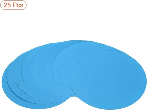 Miniatura 89 de PATIKIL Papel de cartón redondo de 5.9 pulgadas, 25 unidades de círculos de disco en blanco para decoración de fiestas, manualidades, manualidades