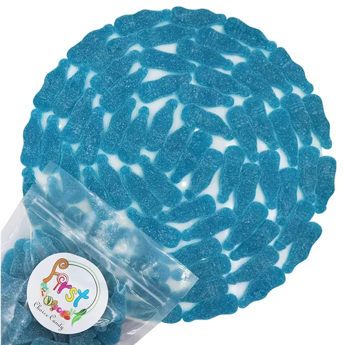 Miniatura 8 de FirstChoiceCandy Botellas de cola de gomitas (frambuesa azul agria, 2 libras (paquete de 1))