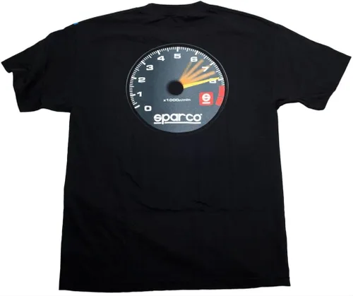 Miniatura 5 de Sparco SP01600NR4XL TACH XL Camiseta negra