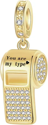 Miniatura 243 de Abalorios de plata de ley 925 con letras de la A ~ Z, para pulseras, collares, Día de San Valentín, Día de la Madre, joyería regalos para mujeres