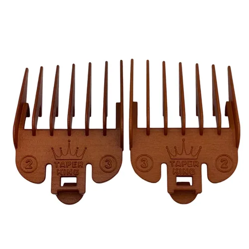 Miniatura 8 de Peine guía para cortapelos Taper King - ¡Adelgazamientos y desvanecimientos a prueba de errores en casa! Ruby (#1 a #3) - Compatible con cortapelos