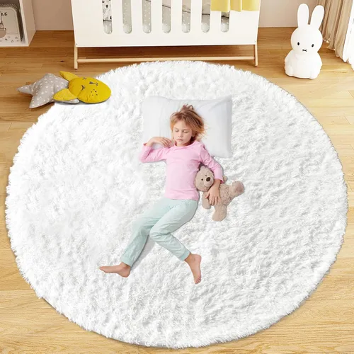 Miniatura 55 de Alfombra de pasillo 2x6 para dormitorio: Alfombras suaves de pelo largo lavables, pequeña alfombra de interior de felpa difusa para pasillo, junto a