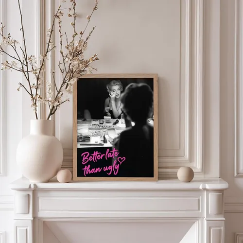 Miniatura 5 de Poster Master Mejor Tarde Que Feo - Póster de Marilyn - Arte Moderno y Pop - Regalo Moderno para Hombres, Mujeres y Fashionista - Decoración