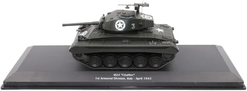 Miniatura 2 de M24 Chaffee 1ª División Blindada - Italia, abril de 1945 (escala 1:43)