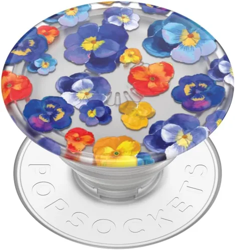 Miniatura 15 de PopSockets - Agarre para teléfono con soporte expandible, agarre adhesivo, océano translúcido