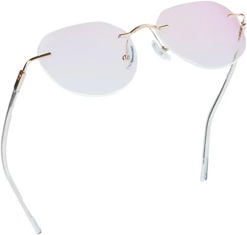 Miniatura 9 de LifeArt Blue Light Blocking Reading Glasses, Reduce Eyestrain, Stylish for Men and Women E2_(claro claro)