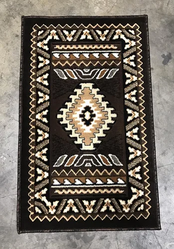 Miniatura 23 de Kingdom South West - Alfombra ovalada de nativos americanos, diseño bereber beige, D143 (3 pies x 4 pies 7 pulgadas, ovalada)