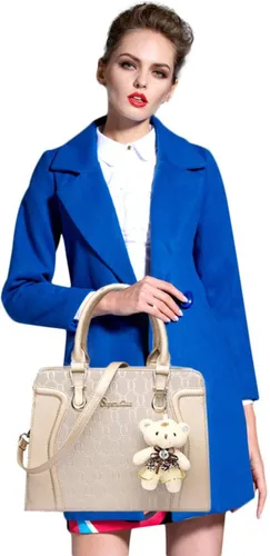 Miniatura 26 de Bolsos de mano de moda para mujer, bolsa de hombro, asa superior, bolsa de mano, juego de 4 piezas